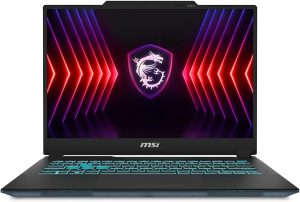 MSI Cyborg 14 A13VF-091US 14" WUXGA 144Hz Gaming Laptop, Intel Core i7-13620H 2.4GHz, 16GB RAM, 512GB SSD, NVIDIA GeForce RTX 4060 8GB, Windows 11 Pro, Black