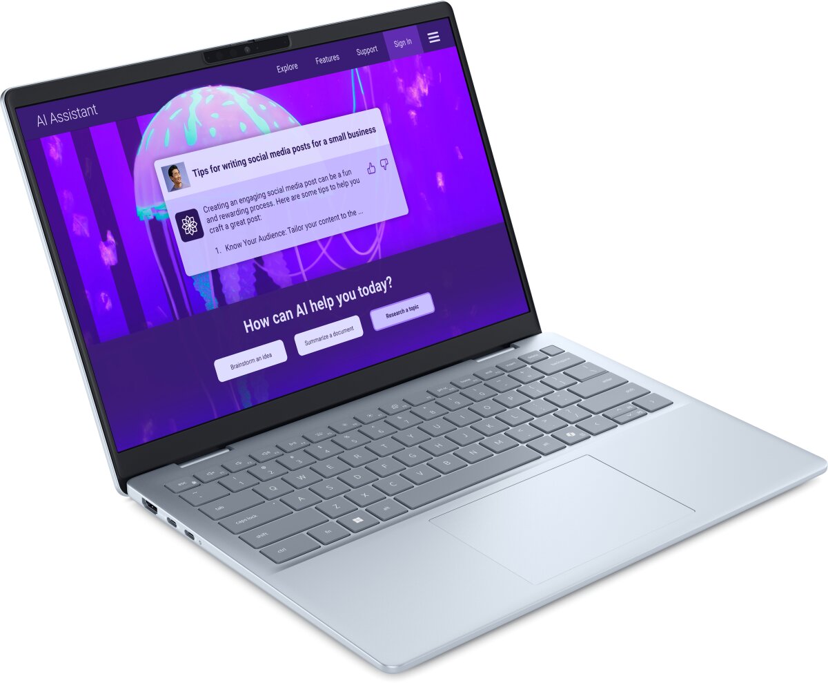 Dell 14 Plus 2-in-1 (DB04250) 14" FHD+ (1920 x 1200) LED Touch Display, Copilot+ AI, Intel Core Ultra 7 Processor, 16GB RAM, 1TB SSD, Intel Arc Graphics, Windows 11 Home - Image 4